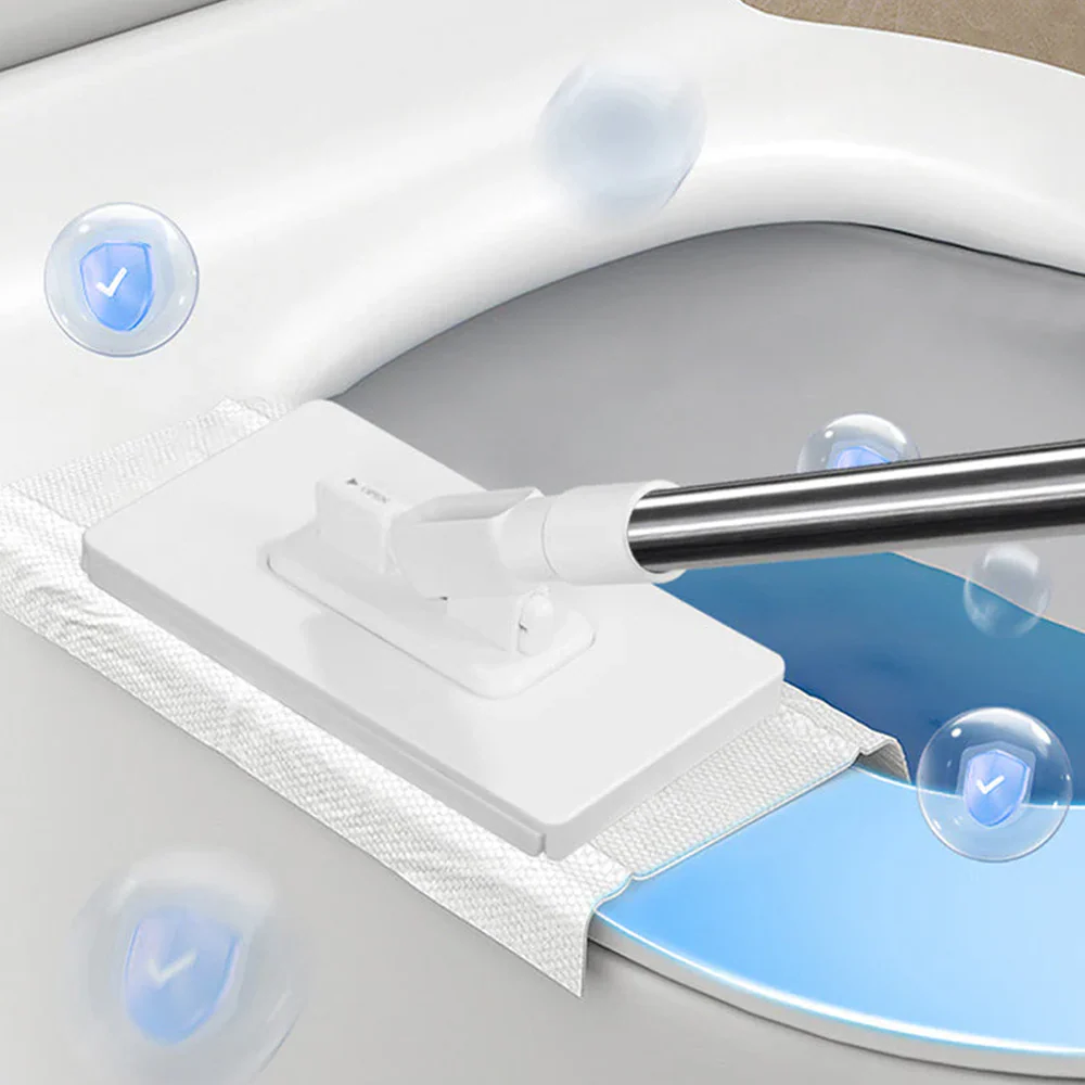 💥 LETZTER TAG! 50% RABATT 💥 Einweg-Staubmopp mit 5 wiederverwendbaren Bezügen -Remifa® - Image 4