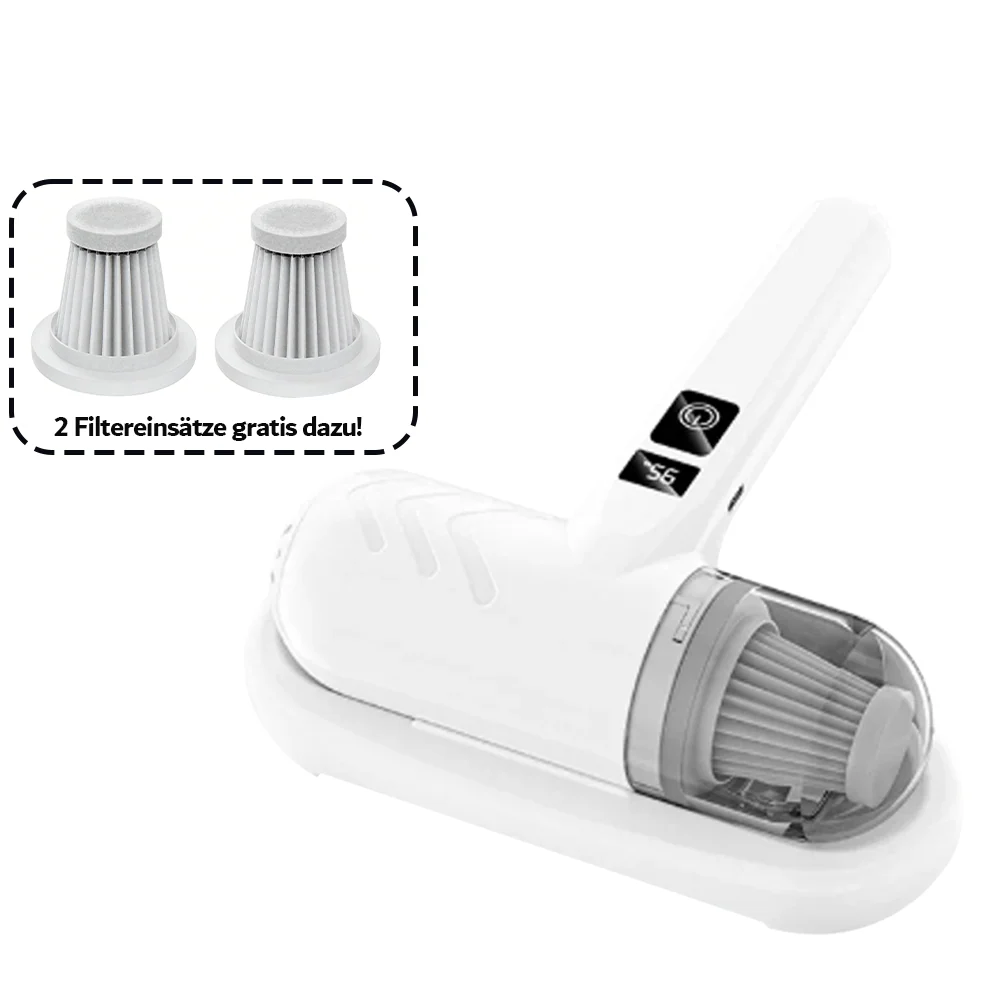 🌟Komplett aufgerüstet🛏️Über 500.000 Stück verkauft!💝Bettstaubsauger mit UV-C-Licht – Klopfen + Saugen + UV in einem!💥🔦 -Remifa® - Image 14