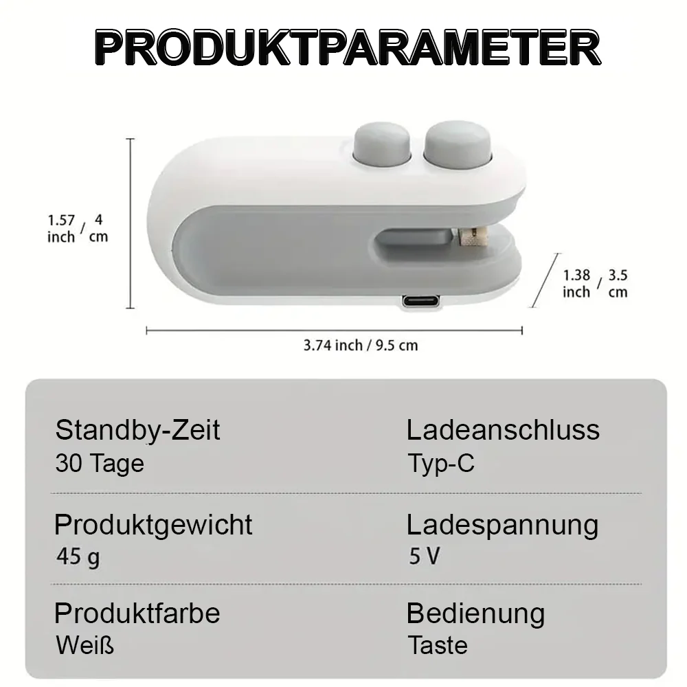 ✨Mini Siegelmaschine – 🧊Frisch halten -Remifa® - Image 4